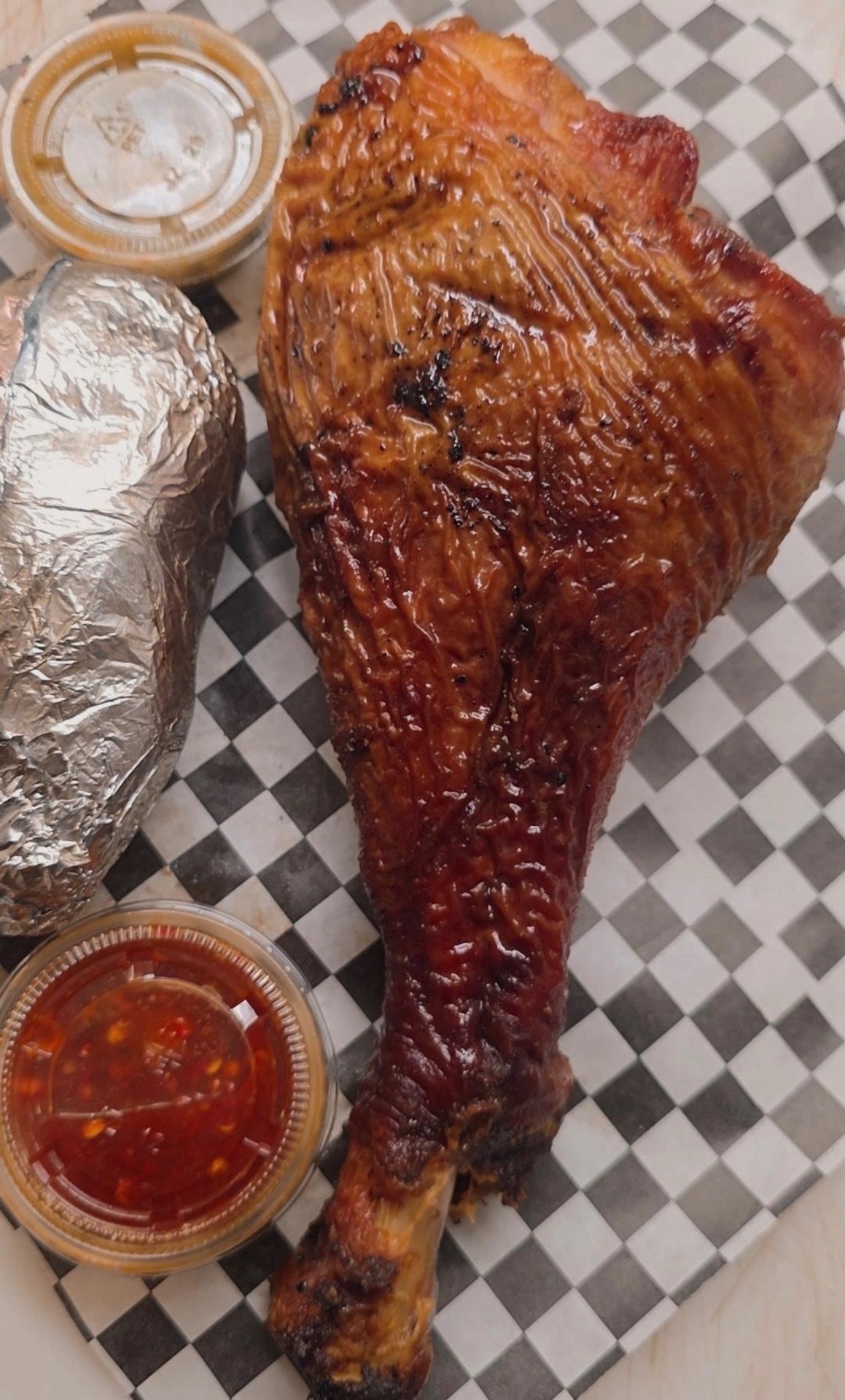 Grilled Turkey Leg